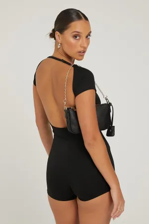 Luck & Trouble Open Back Unitard