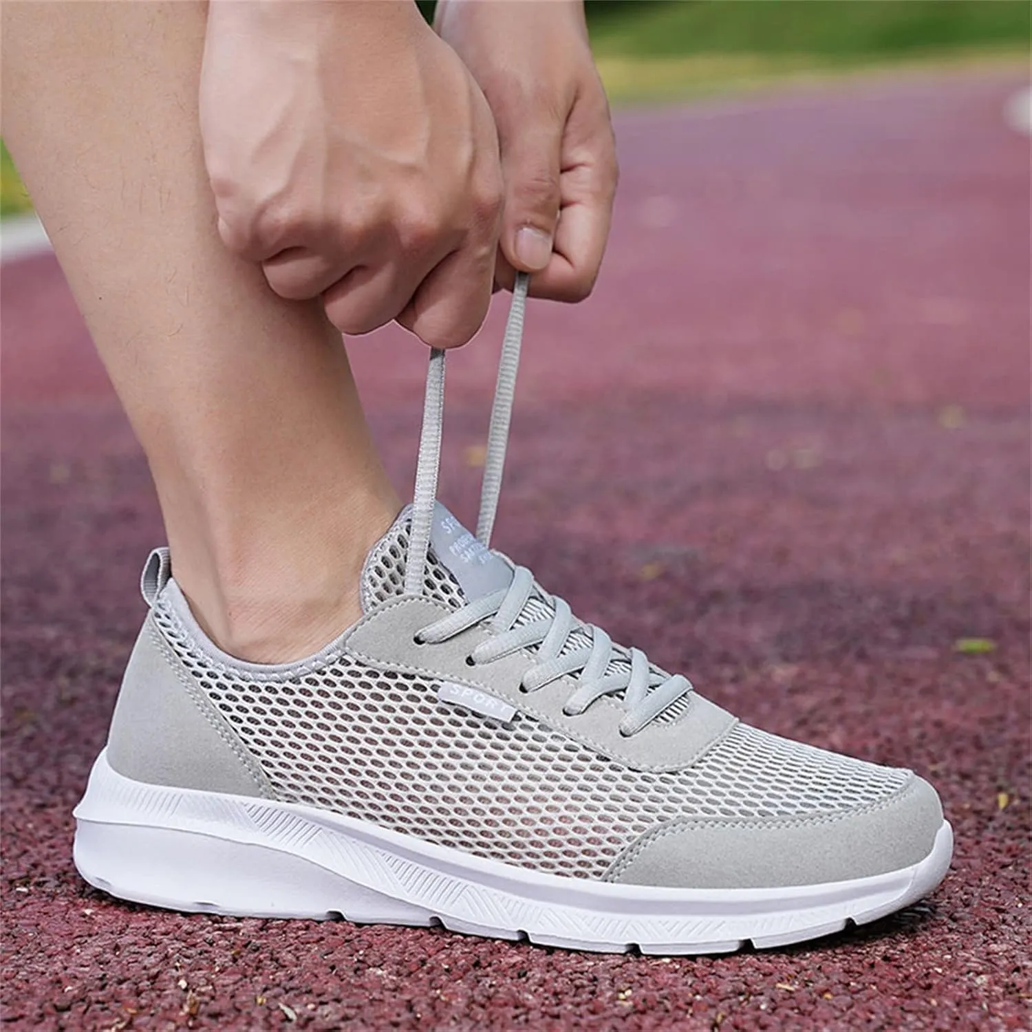 Men's Casual Dress Sneakers Oxfords Business Mesh Breathable Walking Shoes Tennis Comfortable
