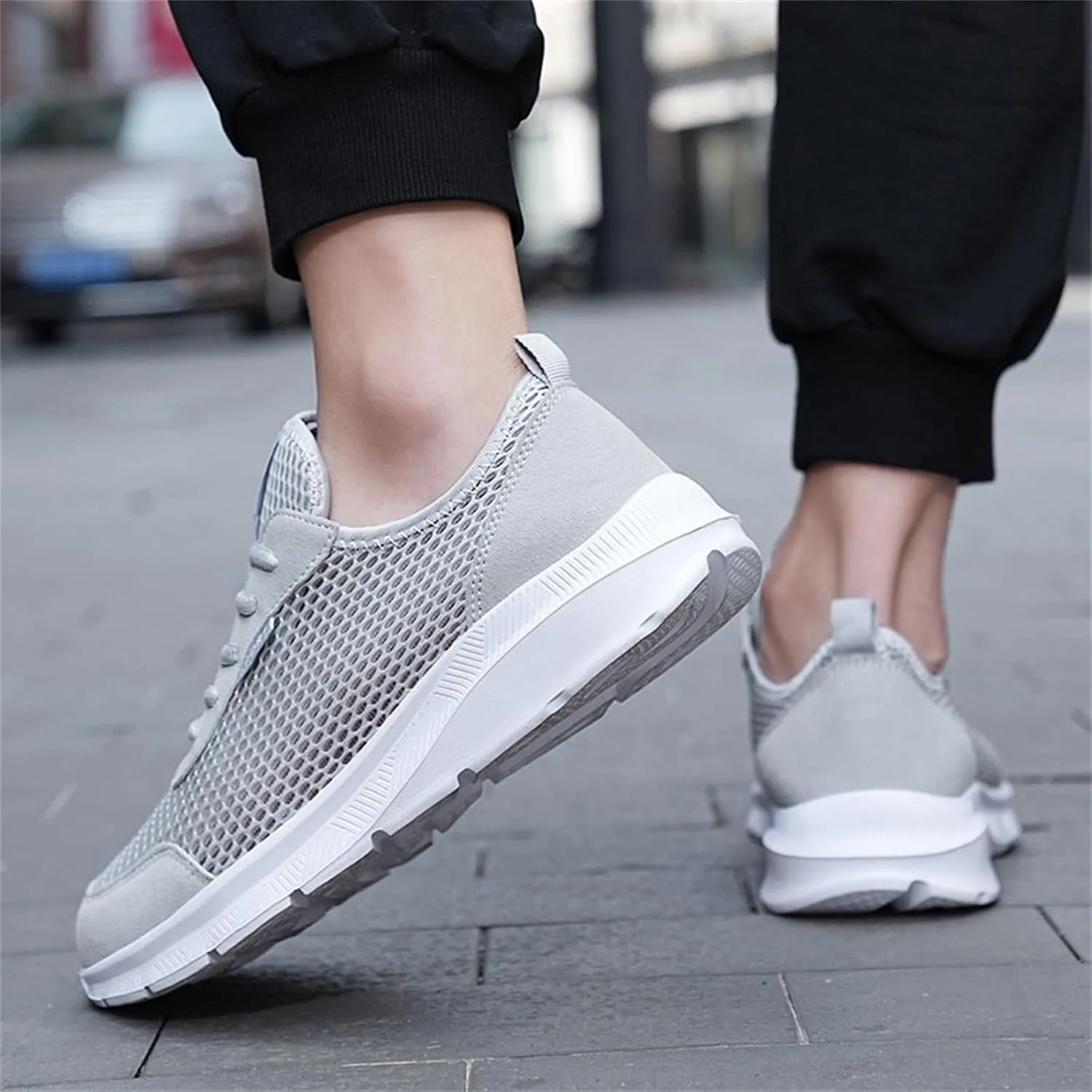 Men's Casual Dress Sneakers Oxfords Business Mesh Breathable Walking Shoes Tennis Comfortable