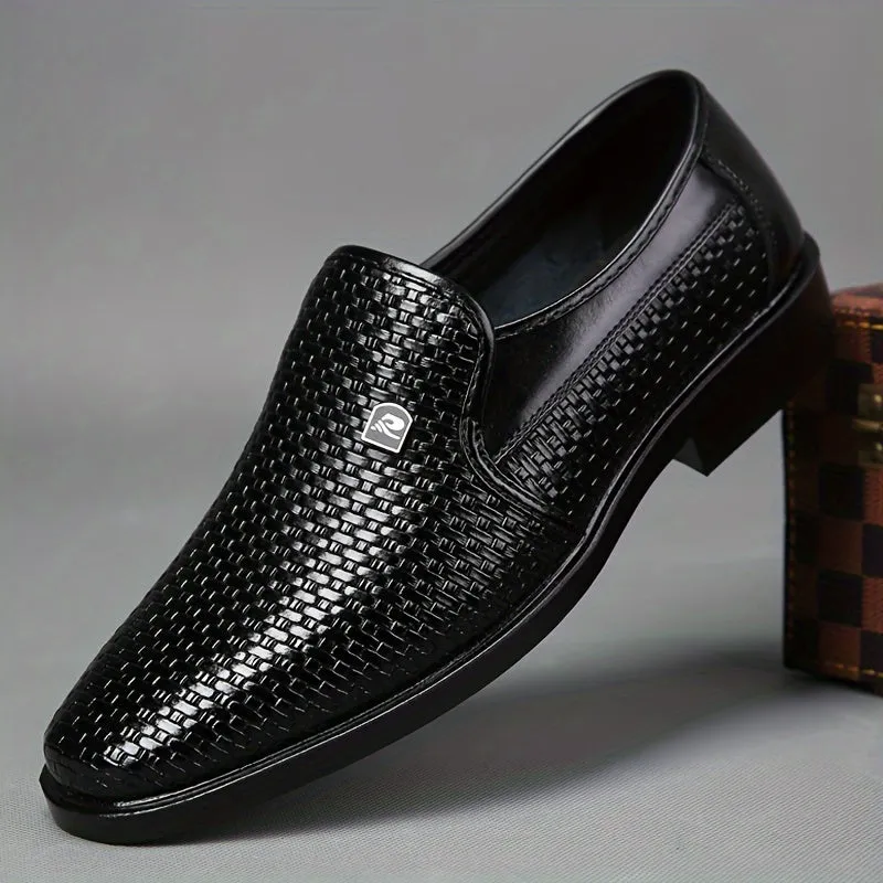 Mens Comfy SlipOn Leather Loafers Durable | Colors Brown and Black