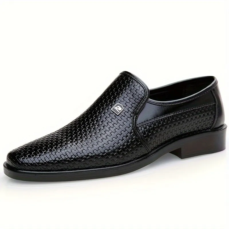 Mens Comfy SlipOn Leather Loafers Durable | Colors Brown and Black