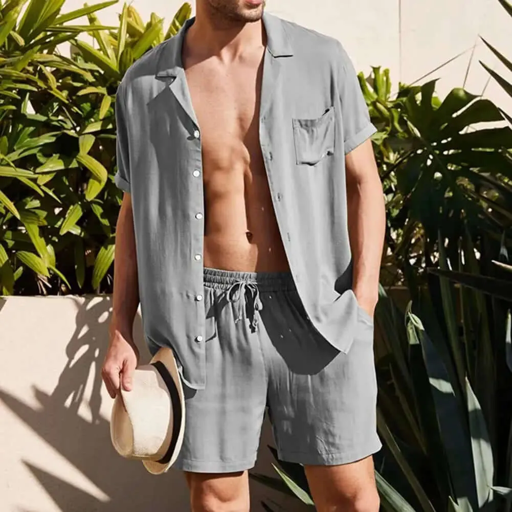 Men's Relaxed-Fit Loungewear Set