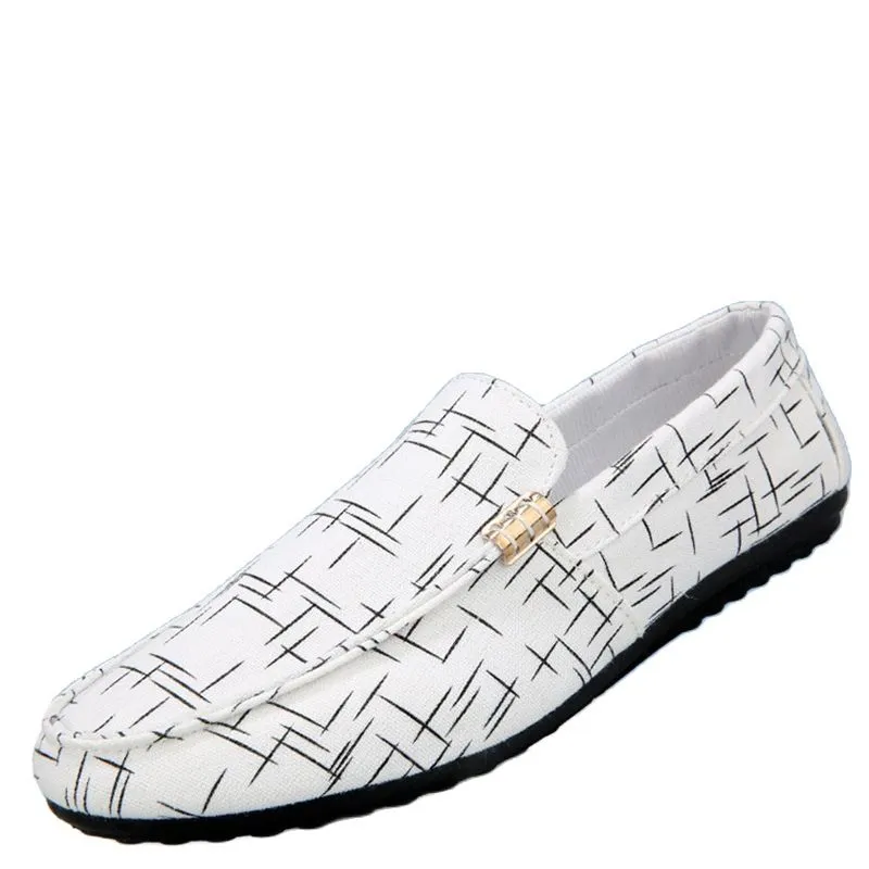 New fashion Men Flats Light Breathable Shoes Shallow Casual Shoes Men Loafers Moccasins Man Sneakers Peas Zapatos Driving Shoes