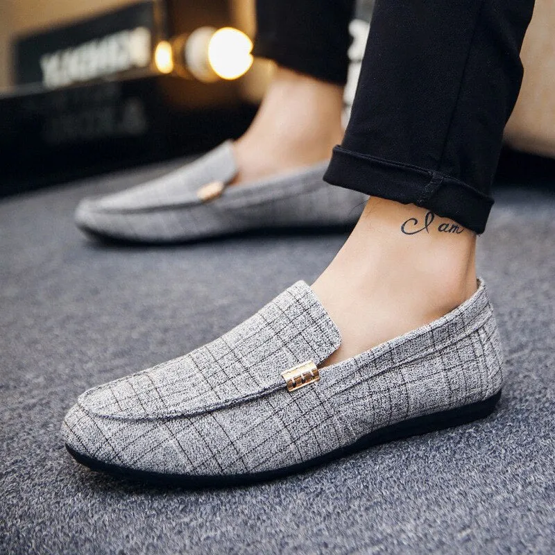 New fashion Men Flats Light Breathable Shoes Shallow Casual Shoes Men Loafers Moccasins Man Sneakers Peas Zapatos Driving Shoes
