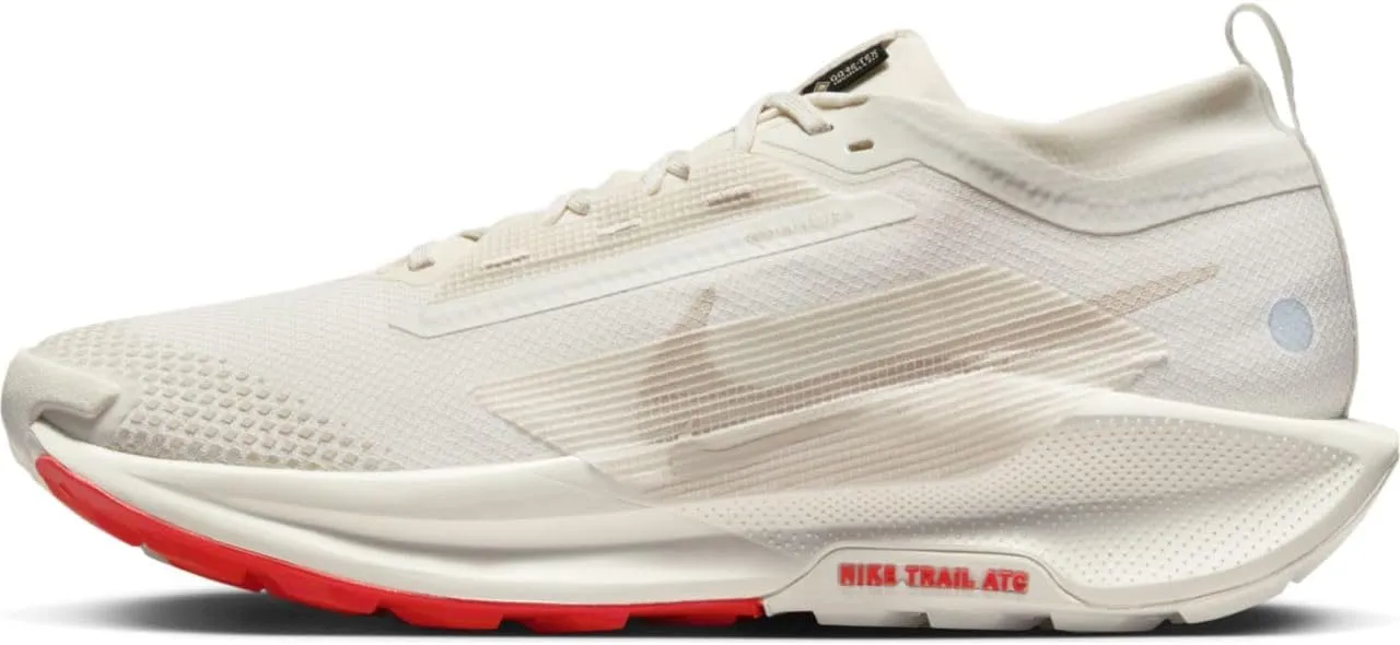Nike Pegasus Trail 5 Gore-TEX Men's Waterproof Trail Running Shoes (FQ0908-100, Sail/Picante Red/Light Orewood Brown) Size 12