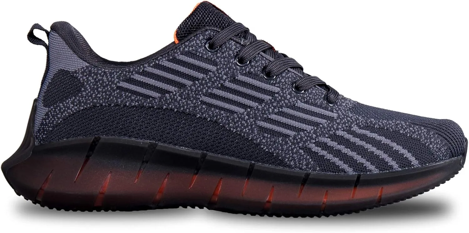 NOOKNAK Mens Running Shoes Lightweight Walking Shoes Breathable Comfortable Fashion Sneakers with Soft Sole