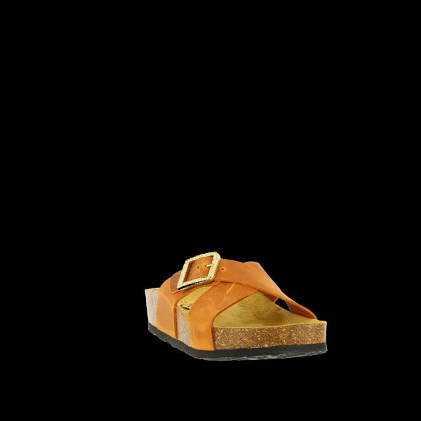 Plakton 345638 Tan Cross-strap Sandals