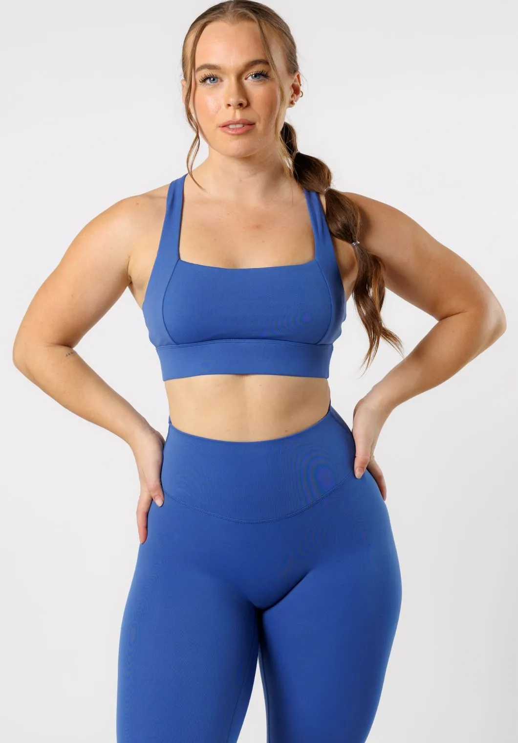 Reluna™ Refined Square Bra Denim Blue