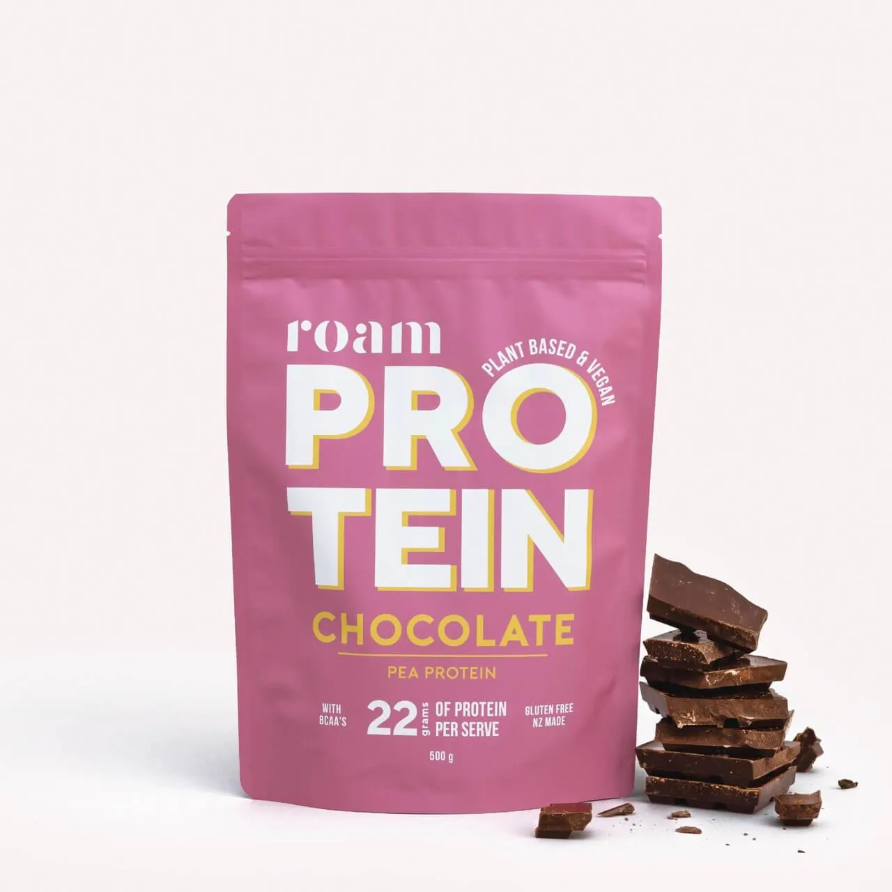 Roam Low FODMAP Vegan Protein Powder - Chocolate (500g)