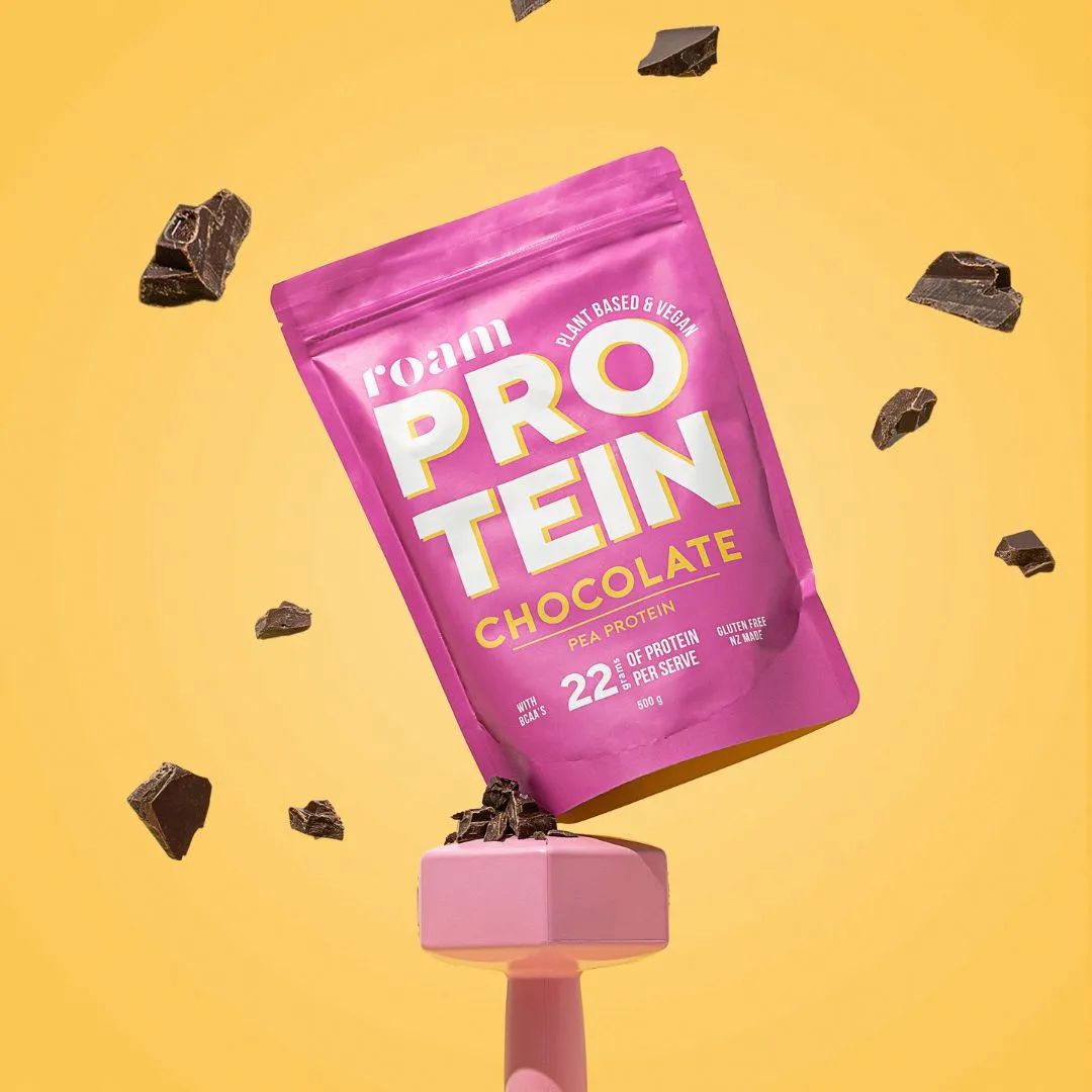 Roam Low FODMAP Vegan Protein Powder - Chocolate (90g)