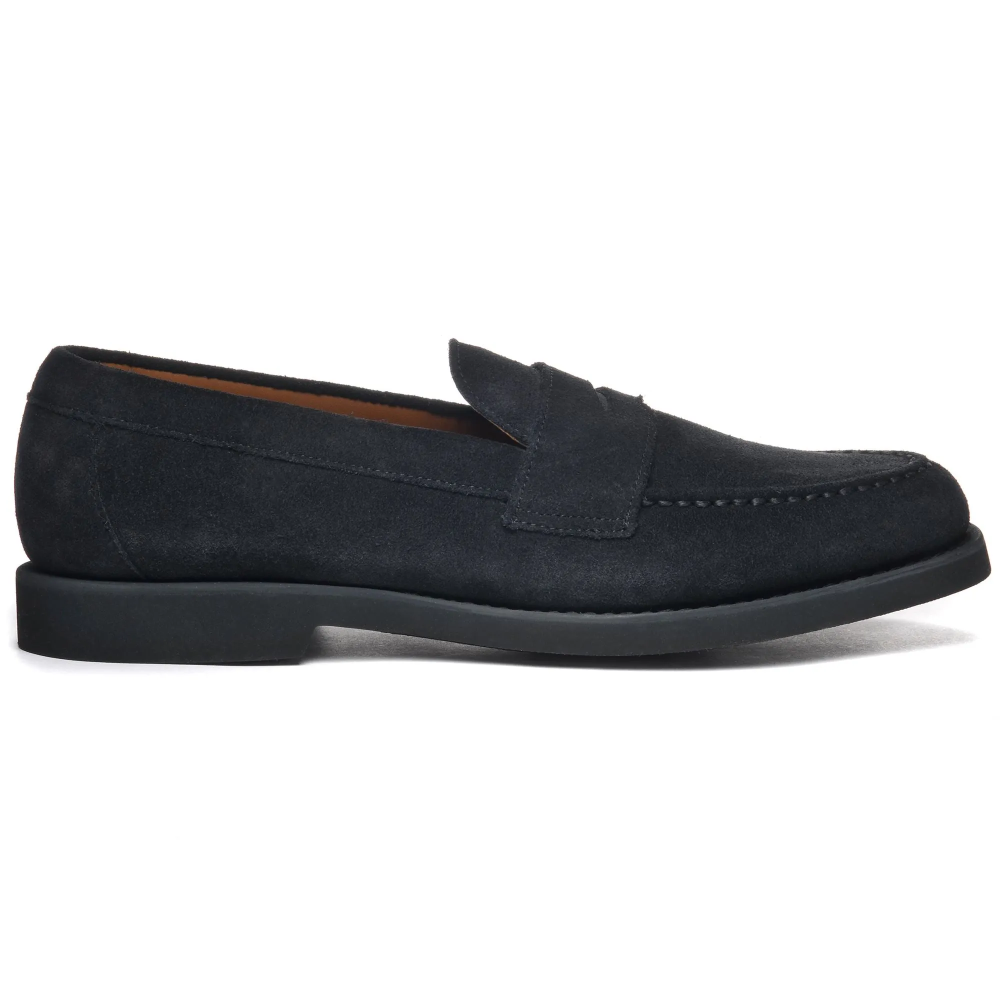 RYAN SUEDE PO - Moc - Moccasin - Man - BLUE NAVY
