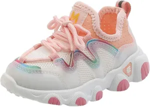 Shoes for Girls Baby Soft Up Shoes Toddler Breathable Infant Kids Girls Lace Mesh Baby Shoes Gift