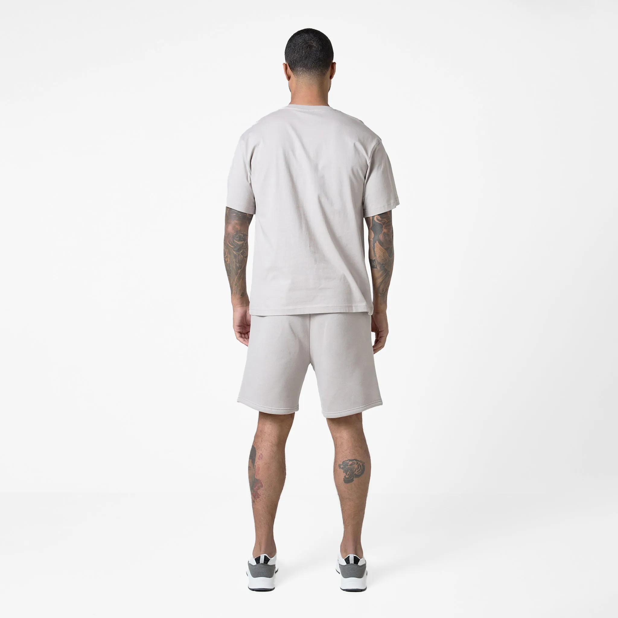 Signature Relaxed Fit Twinset | Stone