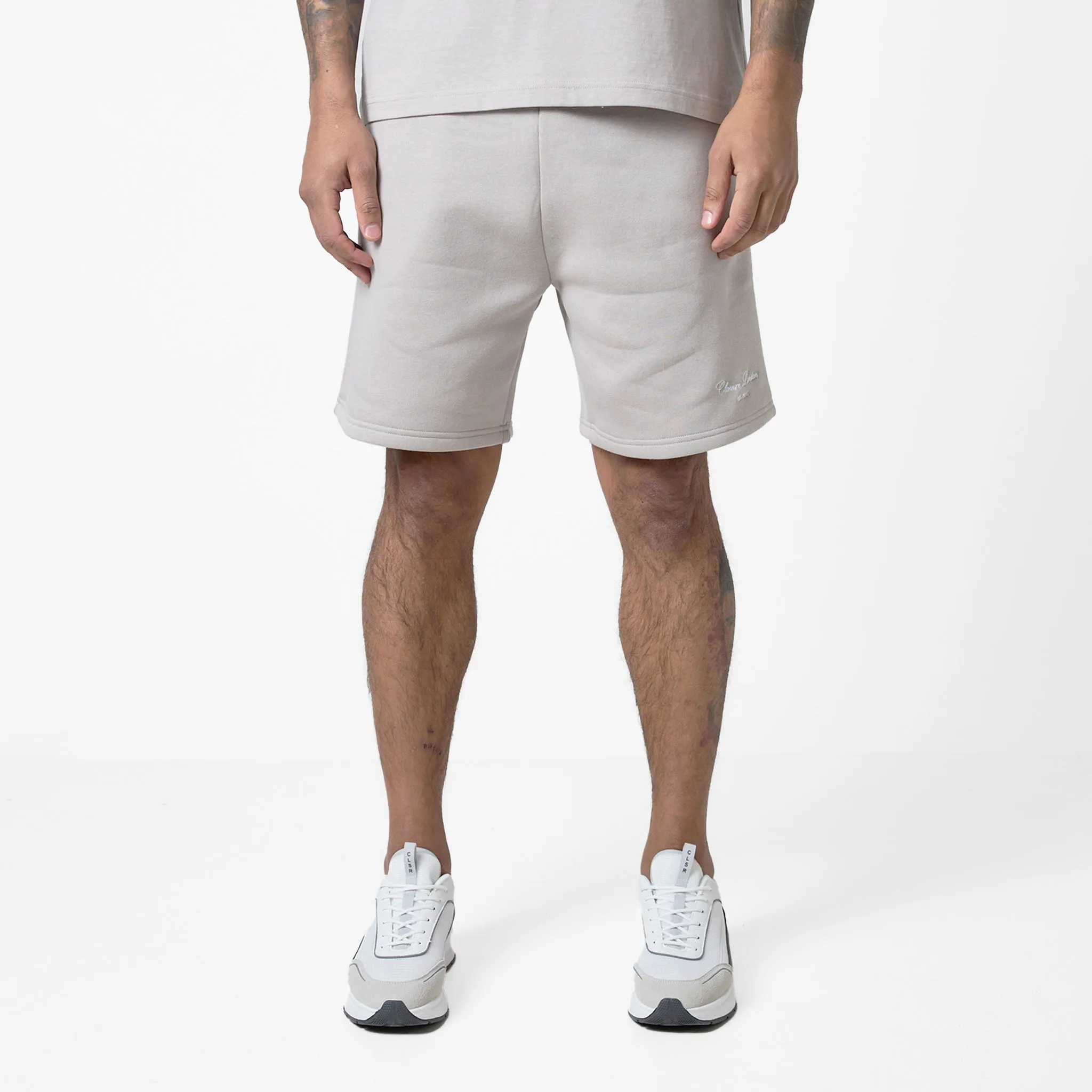 Signature Relaxed Fit Twinset | Stone