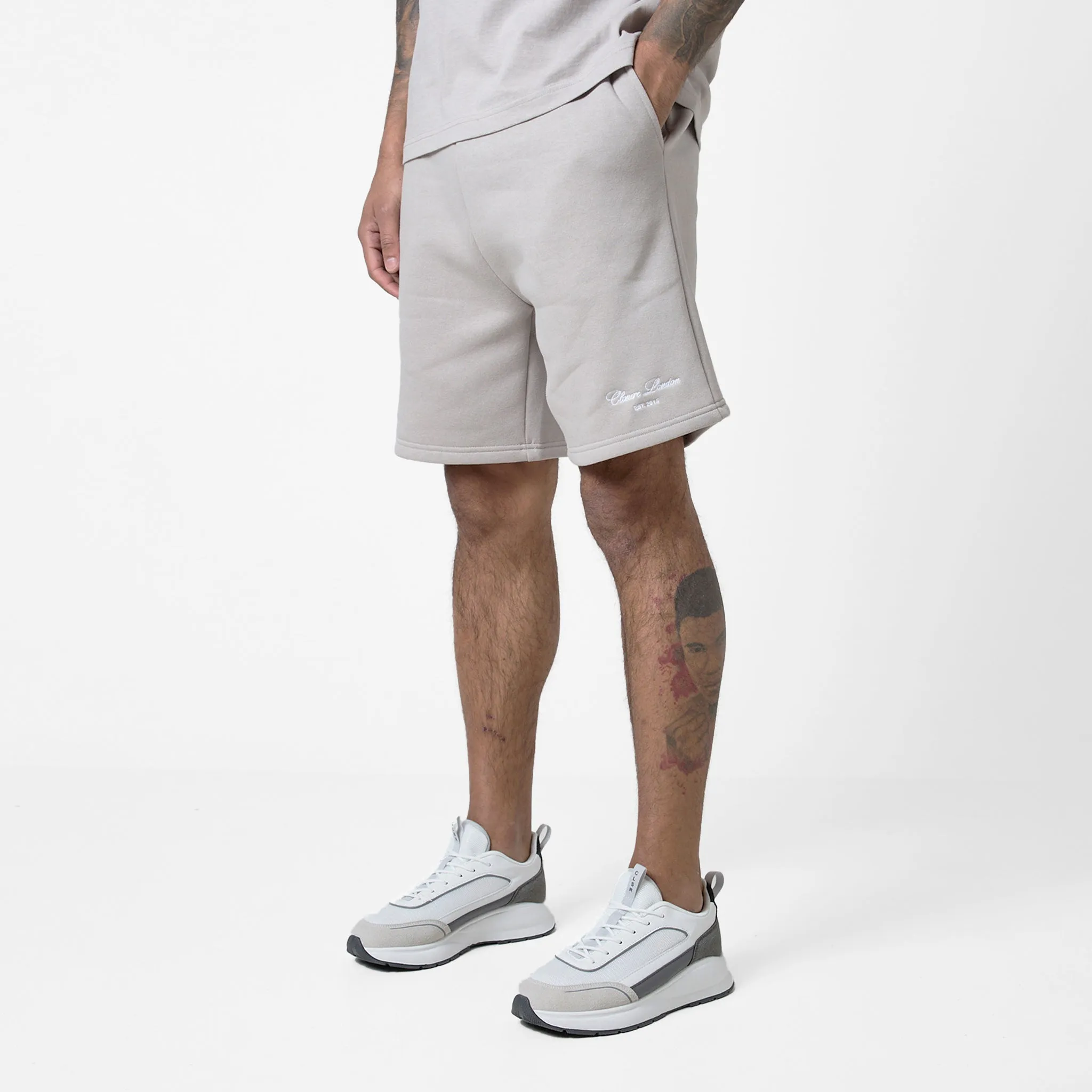 Signature Relaxed Fit Twinset | Stone