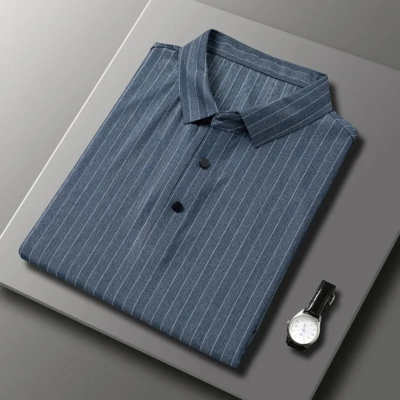 The Veneto Silken Striped Shirt