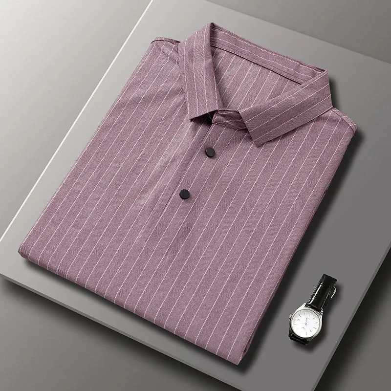 The Veneto Silken Striped Shirt