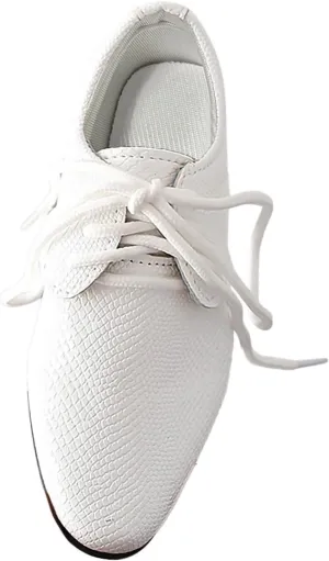 Toddler Boys Dress Shoes Kids Classic Lace Up Oxfords Solid Casual School Shoes British Style Dressy Leather Shoes