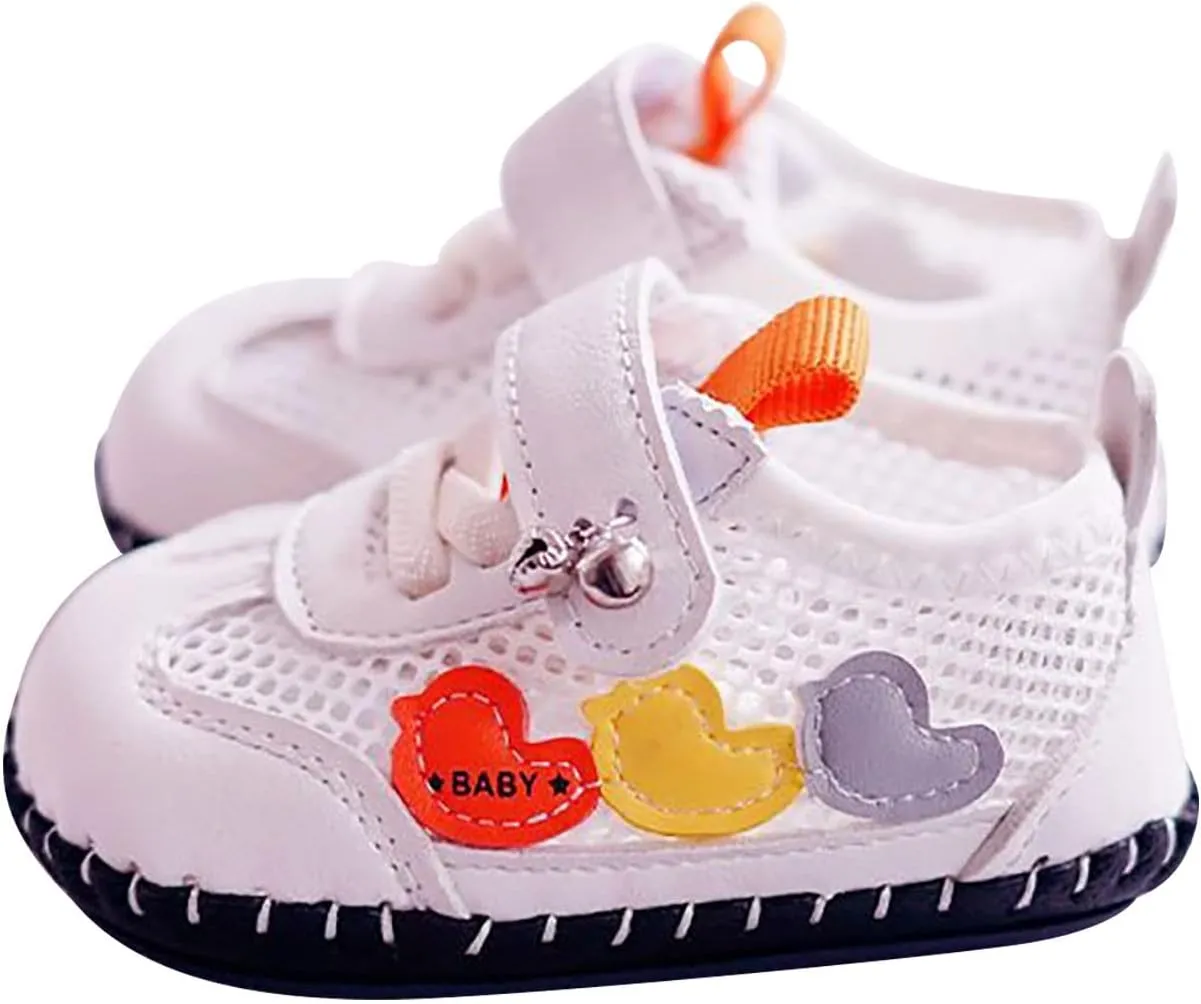 Toddler Boys Girls Cute Water Shoes Breathable Quick-Dry Mesh Sport Beach Sandals Lightweight Barefoot Beach Shoes