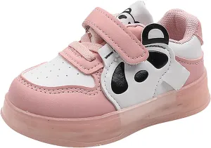 Toddler Boys Girls Light Up Shoes Little-Kids Flashing Soft Bottom Lightweight Breathable First Shoes Sport Sneaker