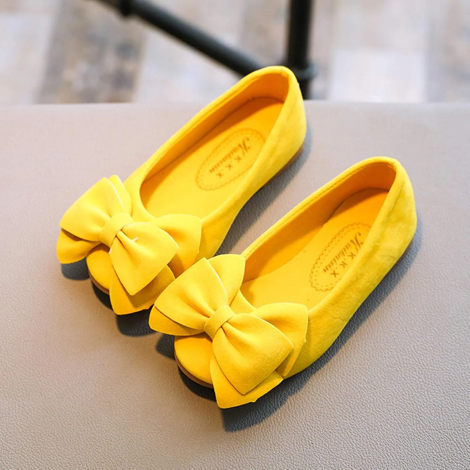 Toddler Girls Dress Shoes Cute Mary Jane Shoes Ballet Flats Flower Girl Shoes for Weeding Casual Walking Shoes