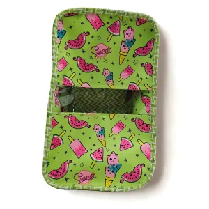 Tropical Bliss Print Grand Shoe Zip Box