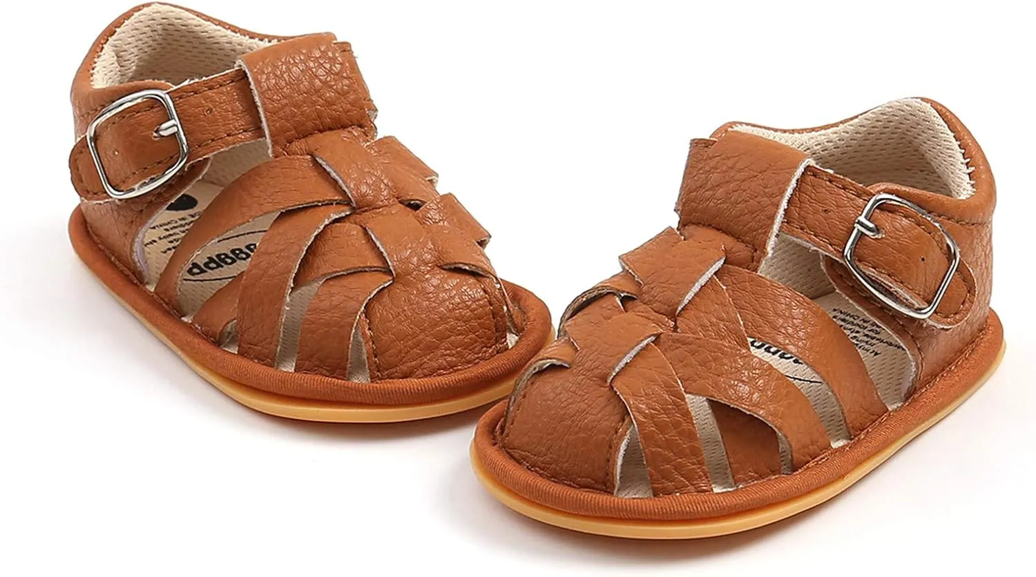 Unisex Baby Boys Girls Sandals Soft-soled Non-slip Flats Infant Closed Toe First Walking Shoes Baby Girl Shoes