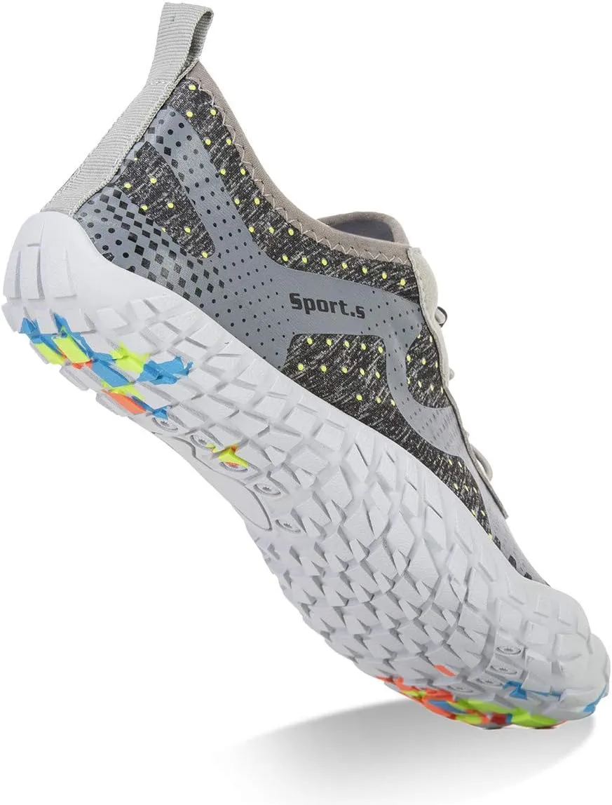Water Shoes for Men Barefoot Quick-Dry Aqua Sock Outdoor Athletic Sport Shoes for Kayaking, Boating, Hiking, Surfing, Walking