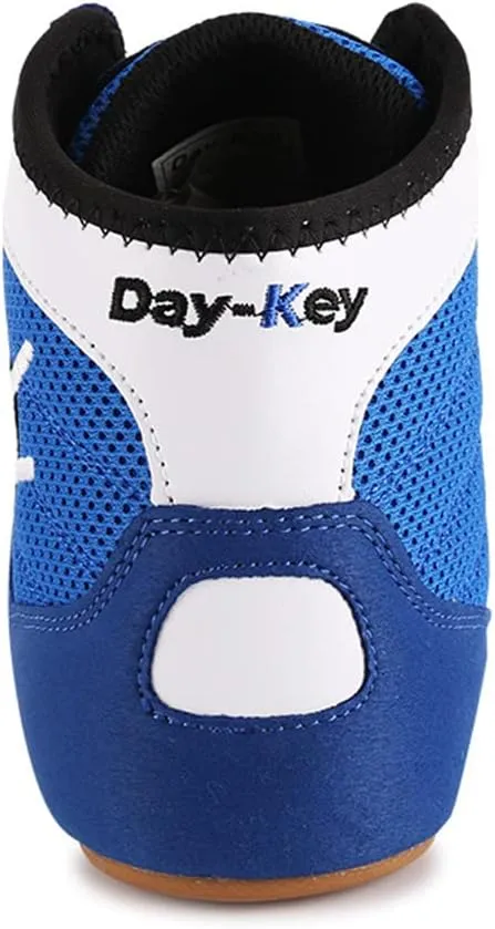 YIGATE Mens Wrestling Sneakers, Lightweight Boxing Shoes Comfort Casual Squat Athletic Shoes Breathable Weightlifting Shoes for Women Youth Boys and Girls